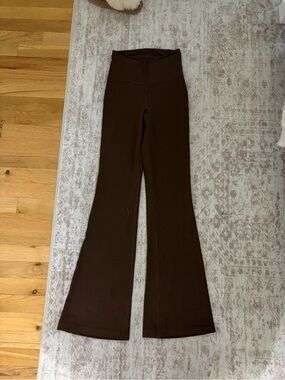 High-Waist Lululemon Align Brown Flare Pants